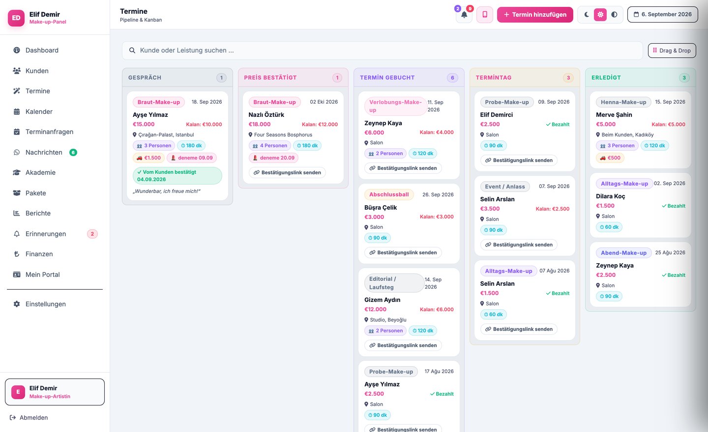 Termin-Kanban