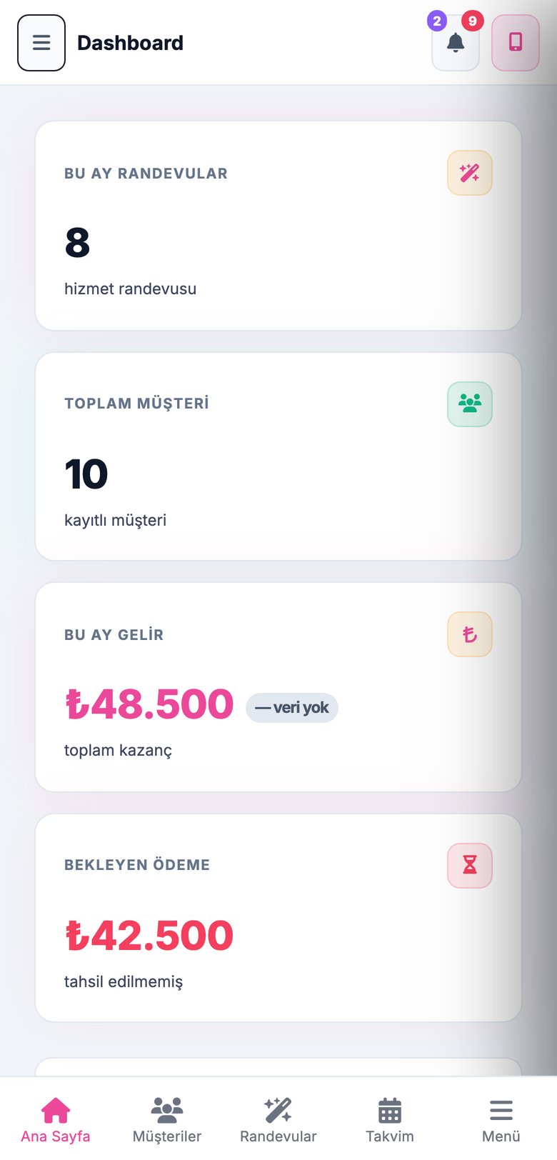 Mobil görünüm